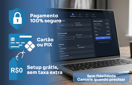 Tela de contratação