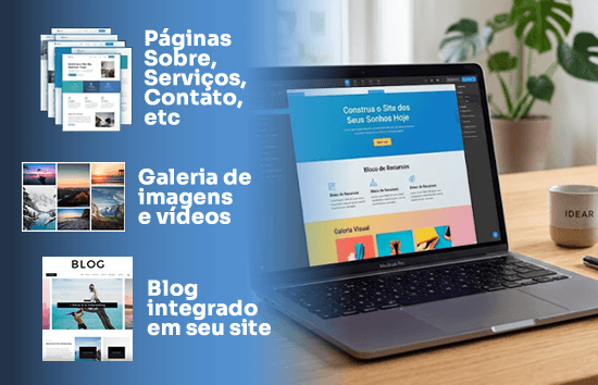 Criação do site